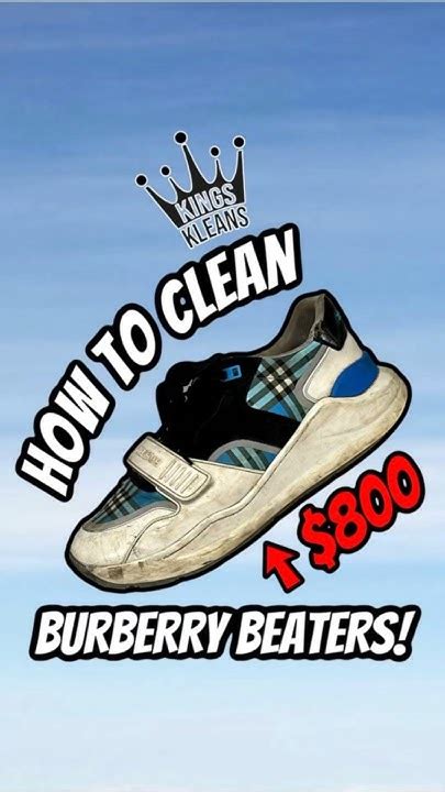 how to clean burberry shoes|Burberry resurfacing services.